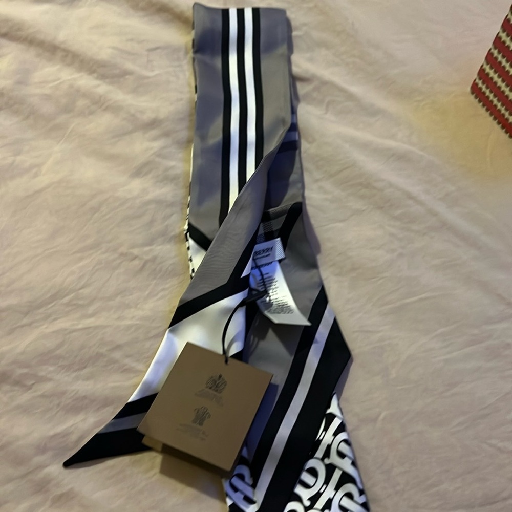 Burberry silk scarf